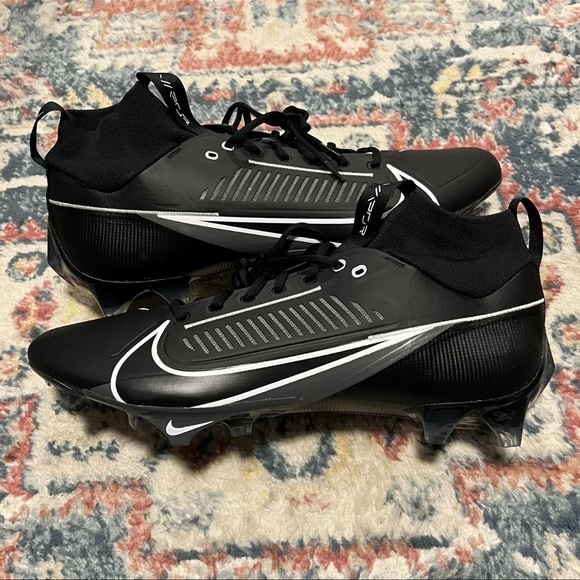 New Nike Vapor Edge Pro 360 2 Football Cleats Black DA5456-010 Men Size - Picture 1 of 4